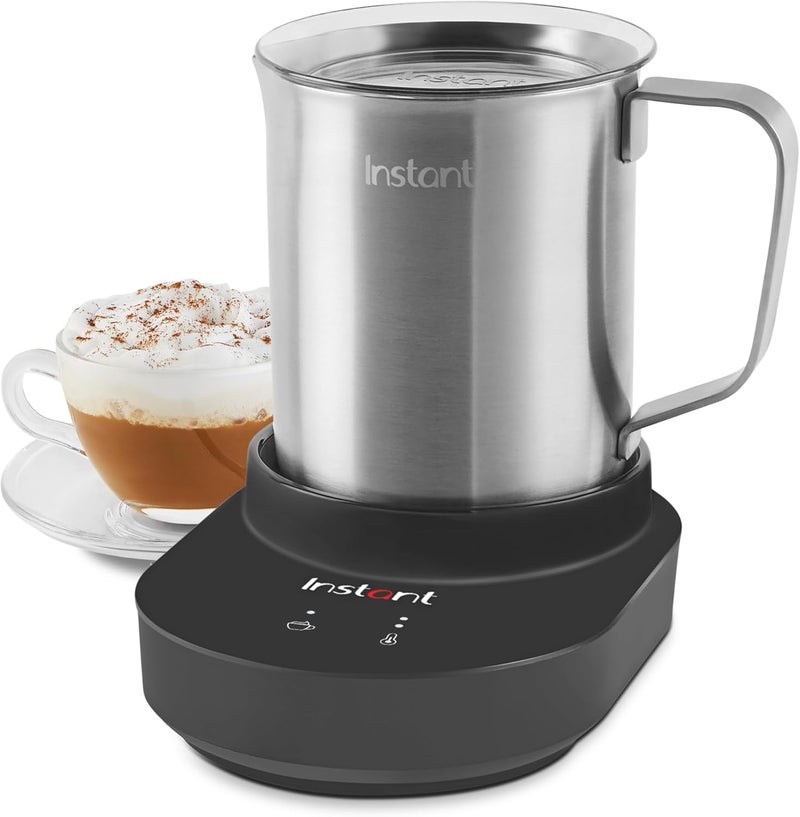 INSTANT Pot MagicFroth 9-in-1 Electric Milk Steamer and Frother, 17oz Stainless Steel Pitcher, Hot and Cold Foam Maker and Milk Warmer for Lattes, Cappuccinos, Macchiato - Image 1